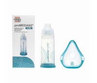Камера/спейсер аэрозольная, клапанная proMEDANZ® S-MDI с маской для взрослых Камера/спейсер аэрозольная, клапанная proMEDANZ® S-MDI с маской для взрослых